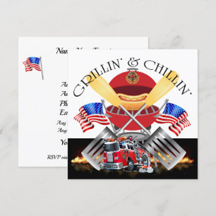 Invitation de cuisine du service d'incendie de Gri