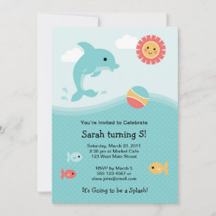 Invitation de dauphins
