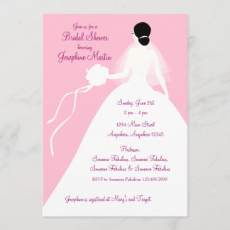 Invitation de déjeuner de Fête de la mariée