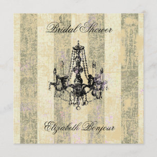 Invitation de ~ d'élégance de lustre