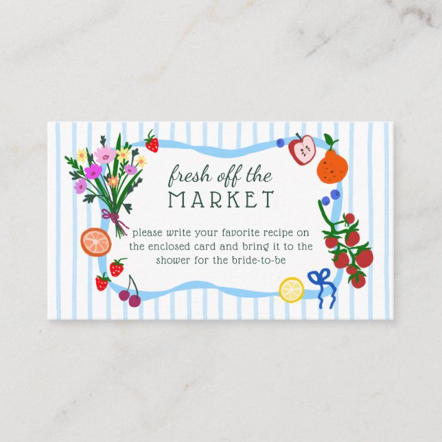 Invitation de dernière minute pour une fête de mar (Devant)