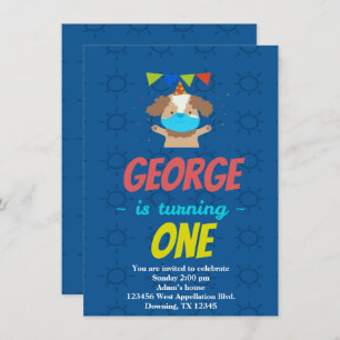 Invitation de dessin sur mesure pour chien chien c