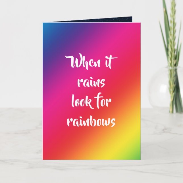 Invitation de devis, chercher Rainbows & Stars (Devant)
