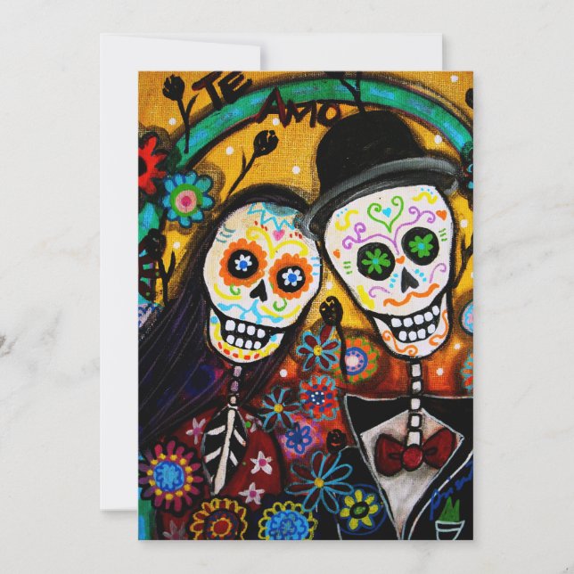 INVITATION DE DIA DE LOS MUERTOS (Devant)