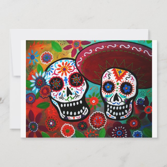 INVITATION DE DIA DE LOS MUERTOS (Devant)