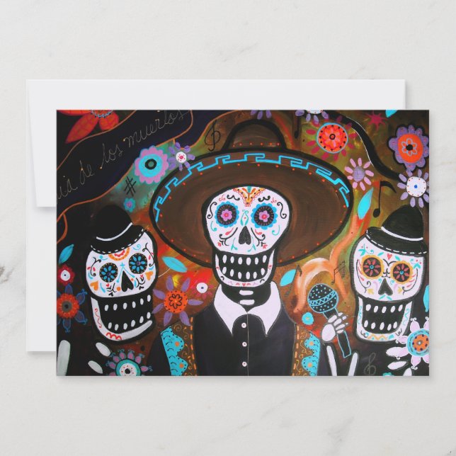 INVITATION DE DIA DE LOS MUERTOS (Devant)