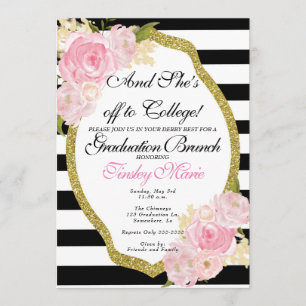 Invitation de diplôme