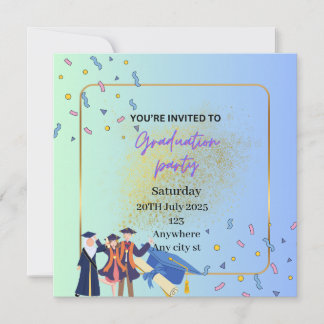 Invitation de diplôme