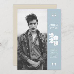 Invitation de diplôme de fin d'études