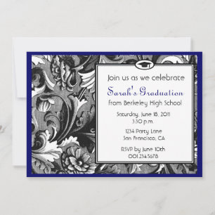 Invitation de diplôme de photographie