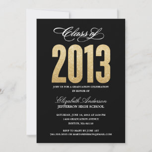 Invitation de diplôme de Sparkle