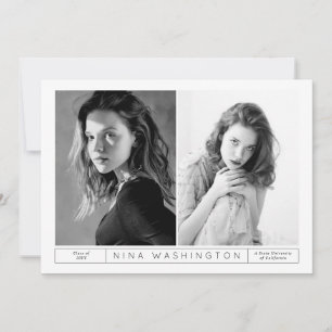 Invitation de diplôme de Yin et Yang