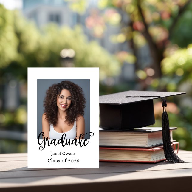 Invitation de diplômé magnifique  (Beautiful graduation invitation)