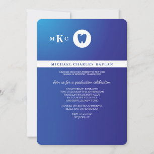 Invitation de diplôme professionnel dentaire