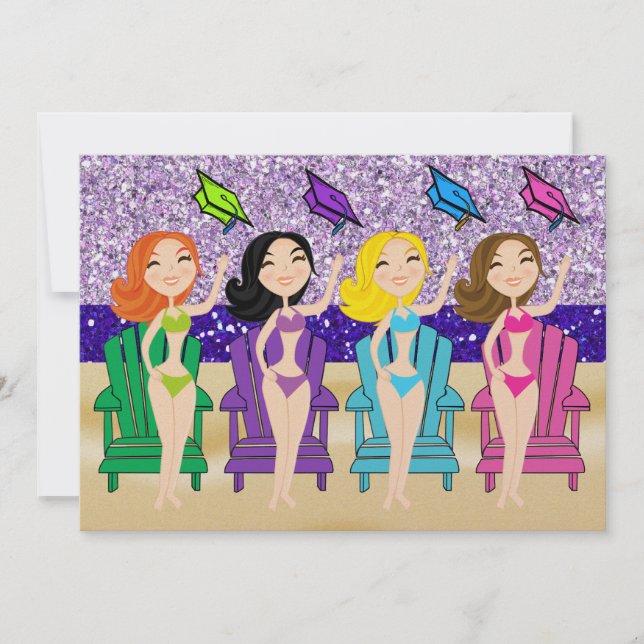 Invitation de diplôme - SRF (Devant)