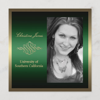 Invitation de diplômes Gold et GREEN