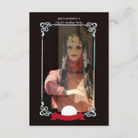 Invitation de diseur de bonne aventure