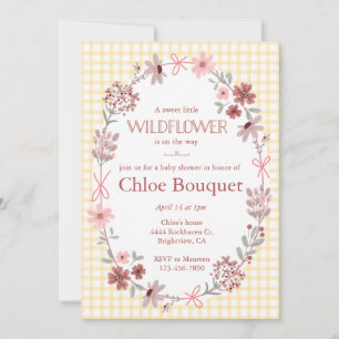 Invitation de douche bébé «Soleil de Marigold 016»