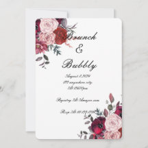 INVITATION DE DOUCHE BRIDAL