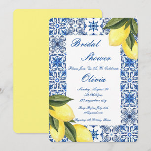 INVITATION DE DOUCHE BRIDAL LIMONCELLO