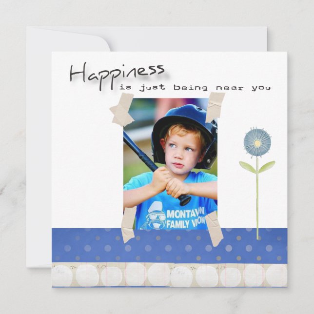 Invitation de douche d'adoption (Devant)