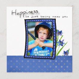 Invitation de douche d'adoption