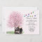 Invitation de douche de couples d'amour de ressort