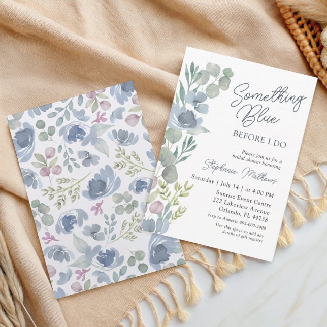 Invitation de douche de mariage florale Bohème Que (Créateur téléchargé)