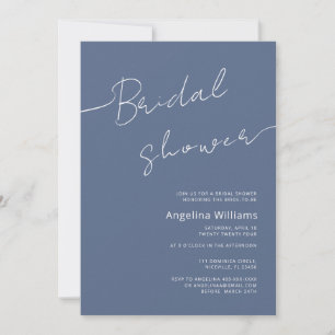 Invitation de douche nuptiale