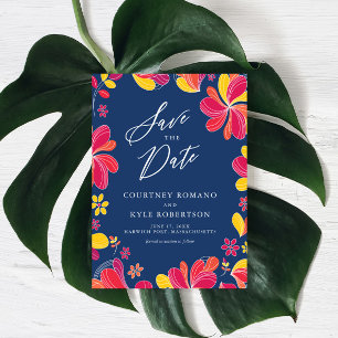 Invitation de douche nuptiale, Tropical, Hawaiian,