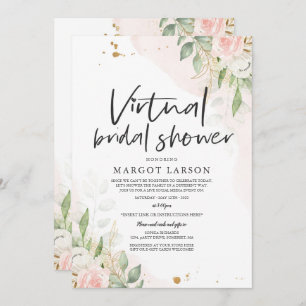 Invitation de douches nuptiales virtuelles Verdure