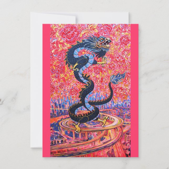 Invitation de dragon (Devant)