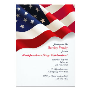 Invitations Faire Part Drapeau Americain Zazzle Fr