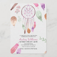 Invitation de Dreamcatcher