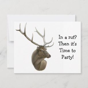 Invitation de Elk Buck