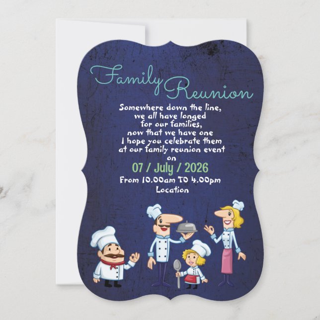Invitation de famille (Devant)