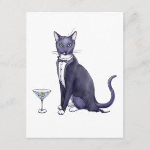 Invitation de fantaisie de chat de partie