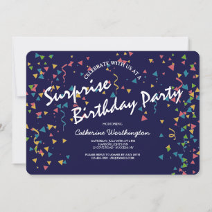 Invitation de fête