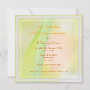 invitation de fête avec fleur de tulipe rouge