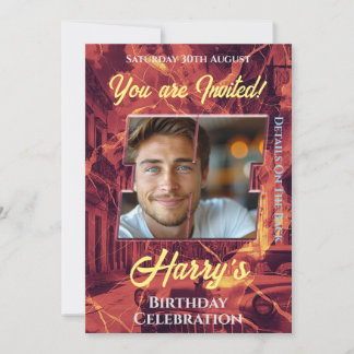 Invitation de fête d'anniversaire