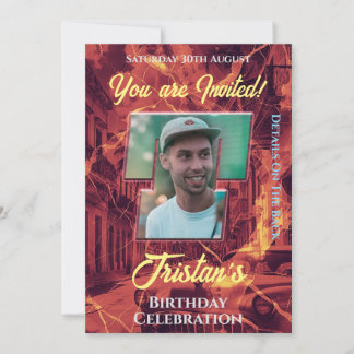 Invitation de fête d'anniversaire