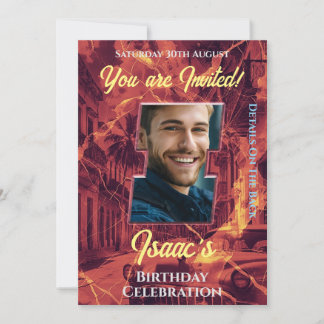 Invitation de fête d'anniversaire