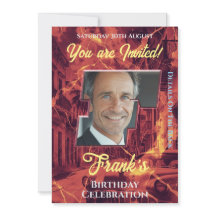 Invitation de fête d'anniversaire