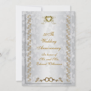 Invitation de fête d'anniversaire 50 ans avec ange