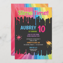 Invitation de fête d'anniversaire d'arc-en-ciel de