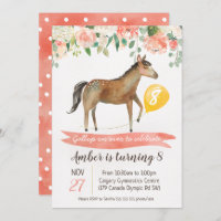 Invitations Faire Part Cheval Zazzle Fr