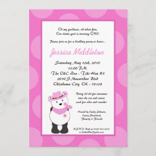 invitation de fête d'anniversaire de cow-girl de