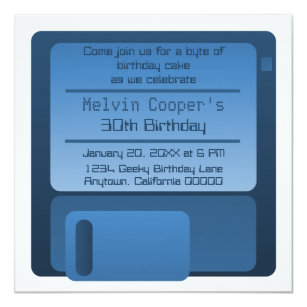 Invitations Faire Part Cartes Anniversaire Geek Zazzle Fr