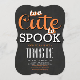 Invitation de fête d'anniversaire de Halloween