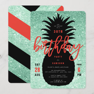 Invitation de fête d'anniversaire de la Parties sc